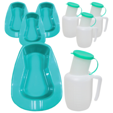 攜帶式尿壺+便盆, 4組