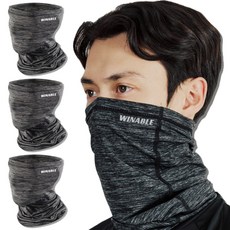 WINABLE 騎行涼感口罩 一般型, 深灰色
