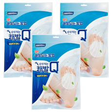 Qwaebal Q 吸收異味足部護理墊, 60張, 3個