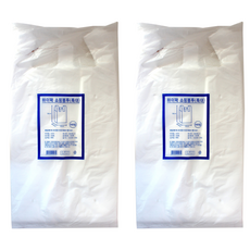 海派克 購物袋 5號 白色 100入, 2個