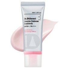 Doctor Different 雙重防禦防曬霜 SPF50+ PA++++, 40ml, 1條