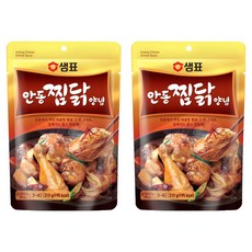 샘표 안동찜닭 양념, 210g, 2개