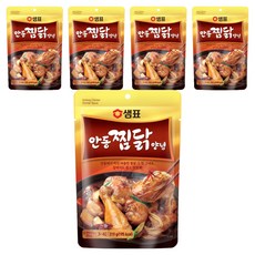 샘표 안동찜닭 양념, 210g, 5개