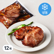 직화 통다리살 왕갈비맛 (냉동), 120g, 12개