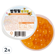 토핑스 팝핑펄 망고, 100g, 1개입, 2개