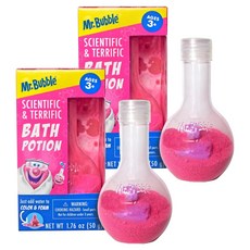 Mr.Bubble Potion 沐浴遊戲入浴劑 粉紅色, 50g, 2個