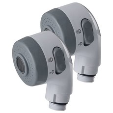 韓國製美髮沙龍用洗髮蓮蓬頭, 白色, 2個