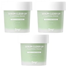 Snp 深層毛孔淨化泡泡面膜 100ml, 1入, 3個