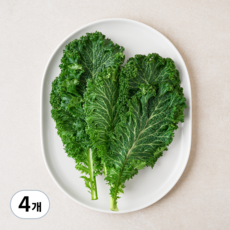 국내산 청겨자잎, 4개, 70g
