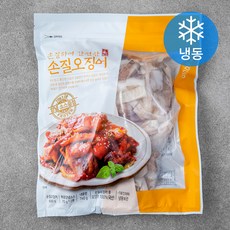바로볶아 먹는 손질오징어 볶음 (냉동), 600g, 1개