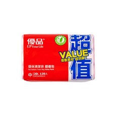 優品環保清潔袋 新料製成可分解安全無毒, 20L, 1包