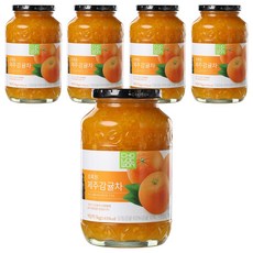 CHOLOCWON 濟州島柑橘茶, 1kg, 1罐, 5罐