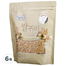 참귀리 쌀귀리, 1kg, 6개