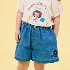 Disney 迪士尼 baby Moana牛仔短褲
