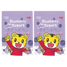 KYODA 京田製菓 巧虎寶寶乳酸菌優格餅乾, 藍莓, 26g, 2袋