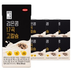전두유 검은콩 17곡 고칼슘 두유, 190ml, 120개