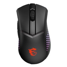 msi 微星 CLUTCH LIGHTWEIGHT WIRELESS 滑鼠, GM51, 黑色