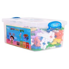 Ahatoy 小方塊 200p + 收納盒, 混色