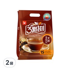 3點1刻 黑糖薑母茶, 15g, 15包, 2袋