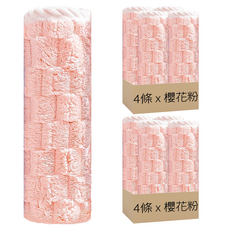雲朵絨毛巾 80g 珊瑚絨, 櫻花粉, 8條