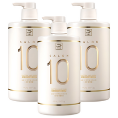 미쟝센 살롱10 단백질 에센스 헤어팩 손상 모발용, 990ml, 3개
