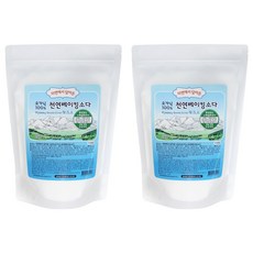 샤본다마 자연에서 담아온 천연 베이킹소다, 1kg, 2개