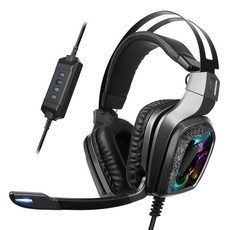 ABKO HACKER Real 7.1 RGB 遊戲耳機, BR01S, 混色