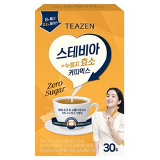 TEAZEN 茶禪 甜菊糖鍋巴酵素即溶咖啡, 1盒, 10.4g, 30條