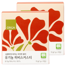 올가홀푸드 유기농 히비스커스티, 1g, 10개입, 2개