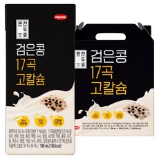 Hanmi Healthcare 高鈣17穀黑豆漿, 190ml, 16入