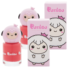 Puttisu COLOR PANGPANG可撕式造型指甲油, 2瓶, C13