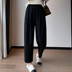 Paperments 女款 Lecena 大尺碼九分鬆緊哈倫褲 11689