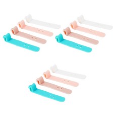 Haruon 矽膠電線整理4件組, 混色, 3套