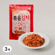 일미식품 미니 볶음김치, 500g, 3개