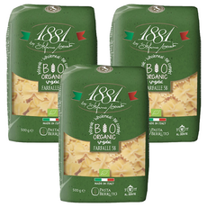 파스타베루또 1881 유기농 파르팔레, 500g, 3개