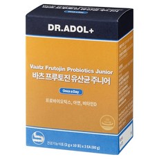 Dradol Batz Fructo-gene 青少年兒童益生菌, 1個, 60g, 30冊