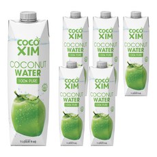 COCO XIm 椰子水, 1L, 6件