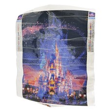 創彩 5D鑽石畫 40x30cm 送點鑽工具：點鑽盤+點鑽筆+點鑽專用膠泥, 夜晚城堡, 1組