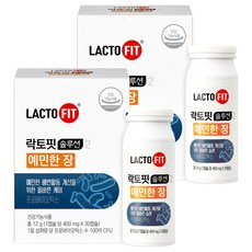 Chong Kun Dang 鍾根堂 LACTO-FIT 宗根堂保健Solution2敏感腸 450ml*30膠囊, 30片, 2個