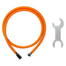 비욘 PVC 샤워호스, 2m, 오렌지