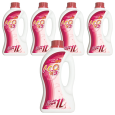 액큐 2종 초고농축 원액 세제, 1L, 5개