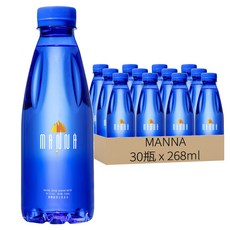 MANNA 天然蘇打礦泉水, 268ml, 30瓶