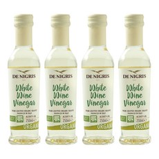 Denigree 白葡萄酒醋, 白酒, 250ml, 4個