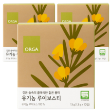 올가홀푸드 유기농 루이보스티, 1.3g, 10개입, 3개
