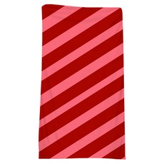 Unheve 夏日派對沙灘巾 80 x 160 cm, 01 紅色, 1個