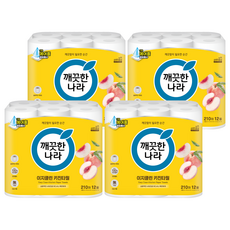 KleanNara 可綠納樂 易清潔日常廚房捲筒紙巾, 210張, 48捲