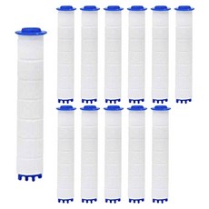 DAILYSHARE 淨水過濾蓮蓬頭替換濾芯, 12個