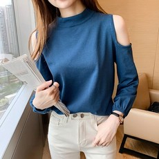 POPLARNC Murenne 肩部設計上衣
