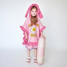 WALTONKIDS 兒童款小兔黛西海灘袍