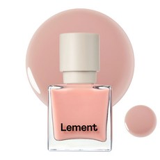 Lement 彩色指甲, 17 柔和奶油珊瑚色, 1個, 9.5ml